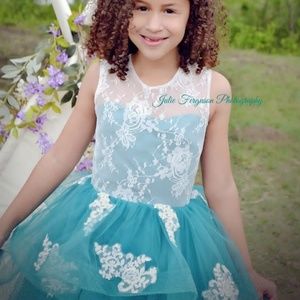 Custom made girls gown